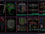 Download Desain Kedai Kopi Kecil DWG AutoCAD kedai kopi kecil