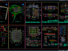 Download Desain Kedai Kopi Kecil DWG AutoCAD kedai kopi kecil