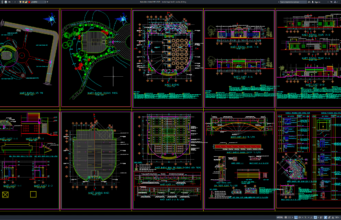 Download Desain Kedai Kopi Kecil DWG AutoCAD kedai kopi kecil