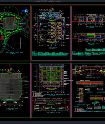 Download Desain Kedai Kopi Kecil DWG AutoCAD kedai kopi kecil