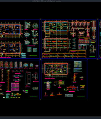 Download Desain Rumah Sakit Multispesialis DWG AutoCAD rumah sakit multispesialis