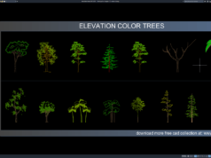 Download Block Pohon Bagian 13 DWG AutoCAD block pohon bagian 13