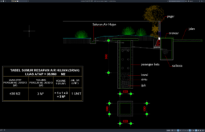 detail sumur resapan bagian 5
