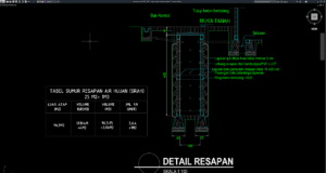 detail sumur resapan bagian 7