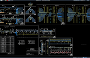 Download Gambar Jembatan Kereta Api Baja DWG AutoCAD jembatan kereta api baja