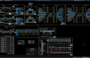 Download Gambar Jembatan Kereta Api Baja DWG AutoCAD jembatan kereta api baja