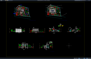 rumah ekologis 2 lantai