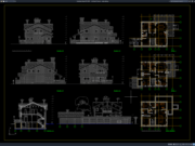 vila klasik 3 lantai