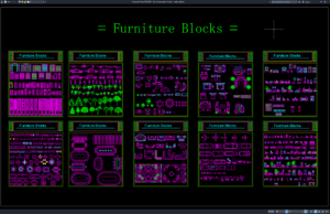 block kumpulan furnitur