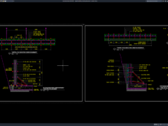 Download Gambar Detail Bekisting Dinding Basement DWG AutoCAD detail bekisting dinding basement