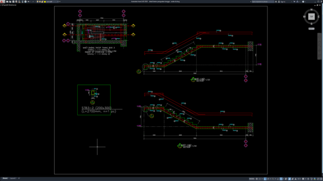 detail beton penguatan tangga detail beton penguatan tangga