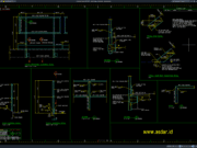 detail pagar pembatas