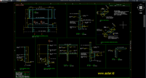 detail pagar pembatas
