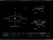 Download Gambar Detail Pile Cap dan Tie Beam DWG AutoCAD detail pile cap dan tie beam