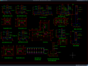 Download Gambar Detail Pondasi Beton Bertulang DWG AutoCAD detail pondasi beton bertulang