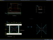 Download Gambar Detail Pondasi Crane DWG AutoCAD detail pondasi crane