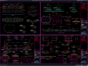 Download Gambar Detail Potongan Bantalan Pot Jembatan DWG AutoCAD detail potongan bantalan pot jembatan