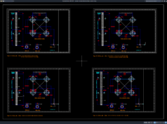 Download Gambar Pondasi Menara Telekomunikasi DWG AutoCAD pondasi menara telekomunikasi
