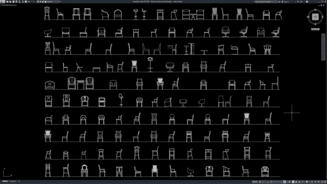 block kursi dan kursi berlengan