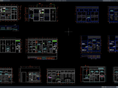 block lemari pakaian