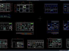 Download Block Lemari Pakaian DWG AutoCAD block lemari pakaian