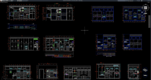 block lemari pakaian