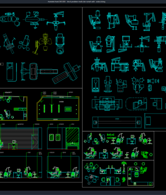 block peralatan medis dan rumah sakit