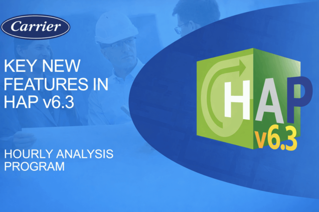 carrier hap (hourly analysis program) v6.3 carrier hap (hourly analysis program) v6.3