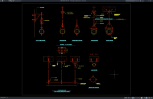 detail bagian gantungan pipa
