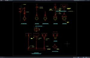 Download Gambar Detail Bagian Gantungan Pipa DWG AutoCAD detail bagian gantungan pipa