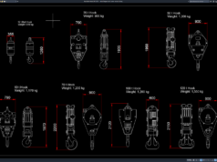 detail bagian kait crane