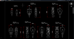 detail bagian kait crane