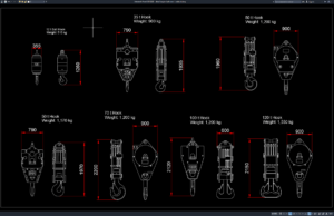 detail bagian kait crane