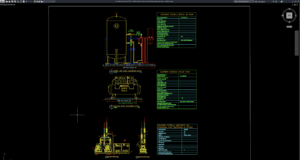 detail instalasi vakum, udara terkompresi, dan agss