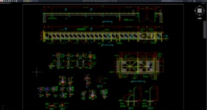 detail pagar baja dan gerbang masuk