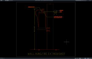 Download Gambar Detail Pemasangan APAR Gantung Dinding DWG AutoCAD detail pemasangan apar gantung dinding
