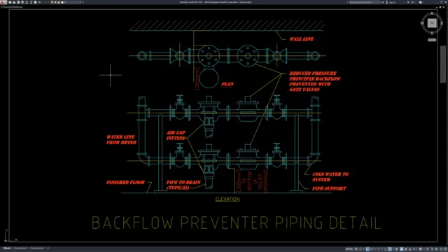 detail perpipaan backflow preventer detail perpipaan backflow preventer