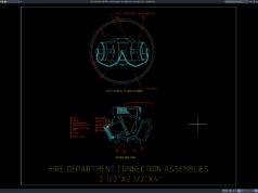 detail rangkaian fire department connection (fdc)