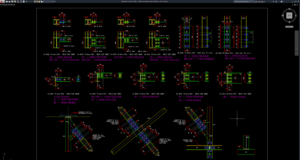 detail sambungan baja struktural