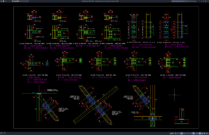 detail sambungan baja struktural