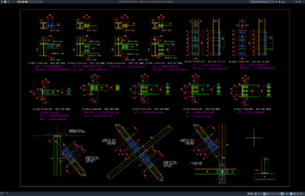 detail sambungan baja struktural