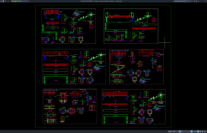 jembatan penyeberangan pejalan kaki baja
