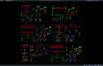 jembatan penyeberangan pejalan kaki baja