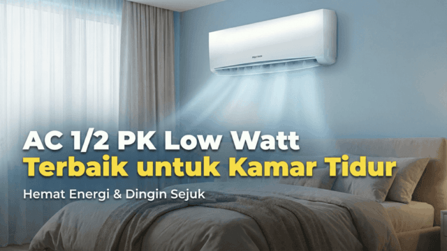 ac setengah pk low watt terbaik untuk kamar tidur