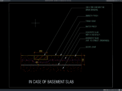detail beton cor di tempat pada slab