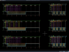 detail perancah dek jembatan