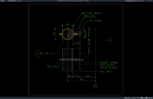 Download Gambar Detail Potongan Downspout (Pipa Air Hujan) DWG AutoCAD detail potongan downspout (pipa air hujan)