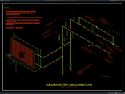 detail sambungan coil pendingin dan pemanas