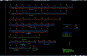 detail tulangan balok beton standar