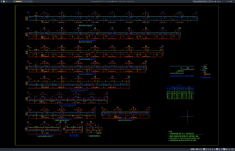 detail tulangan balok beton standar